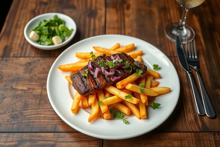 Steak 'n' Fries-salat