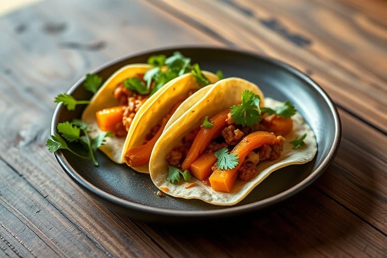 Butternut Squash Tacos
