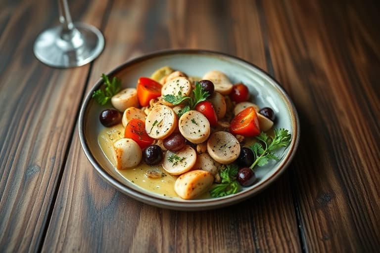 Rask røykfylt grønnkålssalat