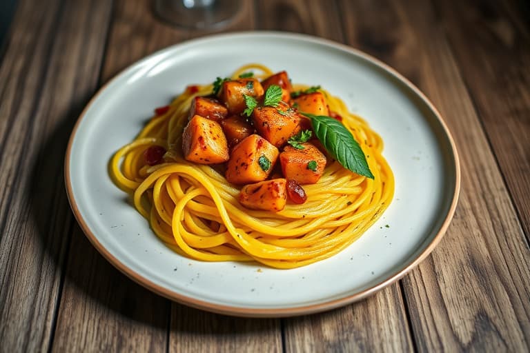 Enkel ovnsbakt spaghetti squash