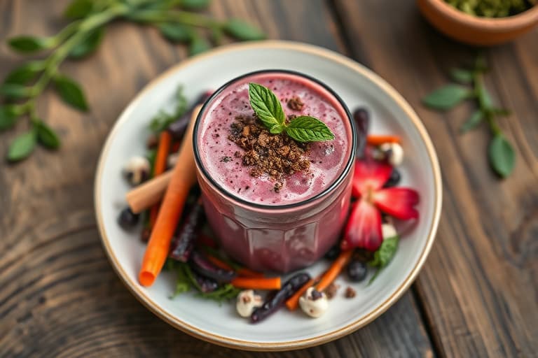 Terris krydrede grønnsaksmoothie