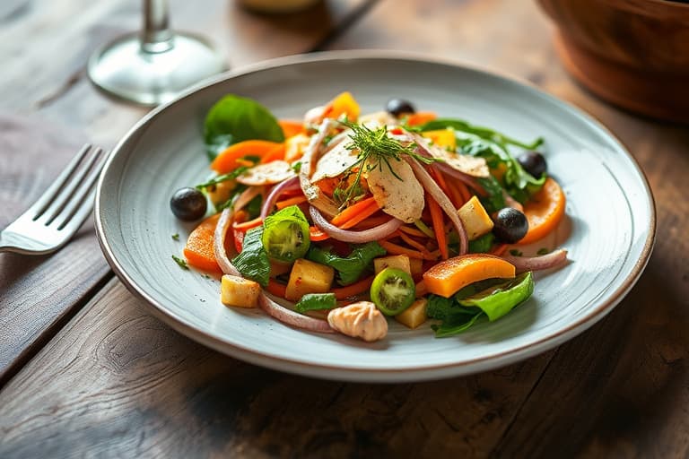 Veldig god vegansk Caesar-salatsdressing