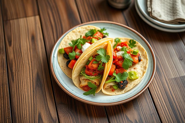 Enkle Chipotle-kyllingtacos