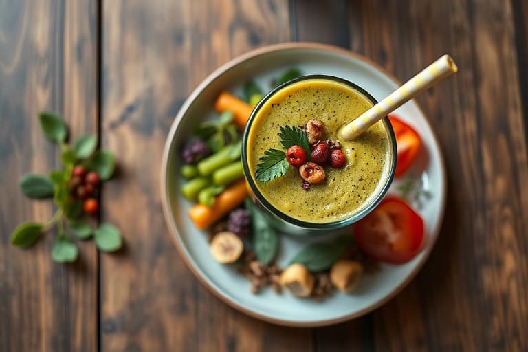 Morgenmatcha-smoothie