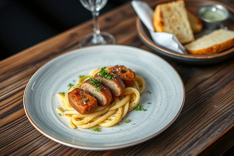 Eple- og kanelknekkebrød med kokosmelpannekaker