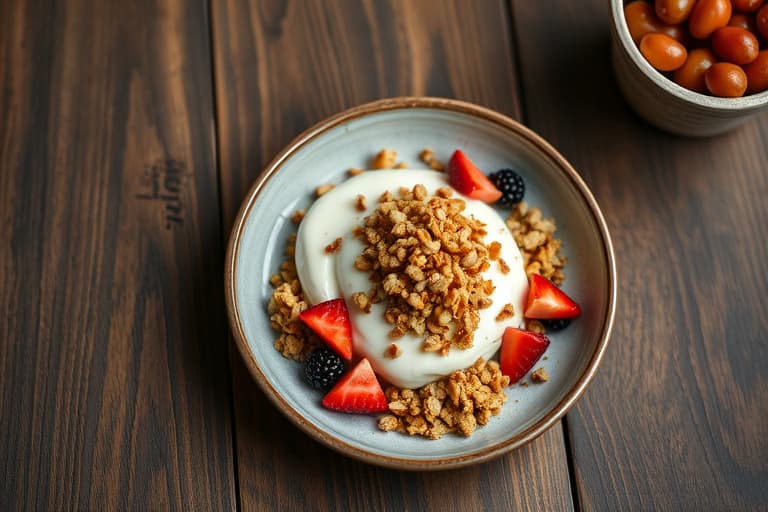 Yoghurt og granola