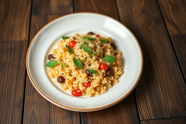 Kremet quinoa-risotto