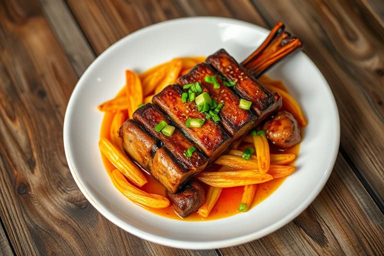 Jordbær- og jalapeñosmurte røykeribs