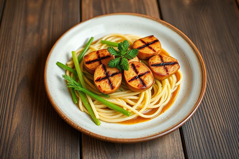 Fabiennes grillede midtskårne svinekoteletter