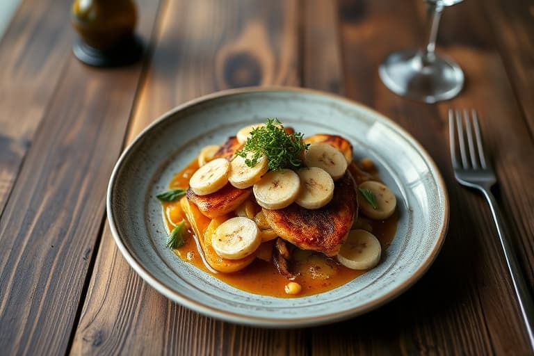 Blandingsrik bananbrød