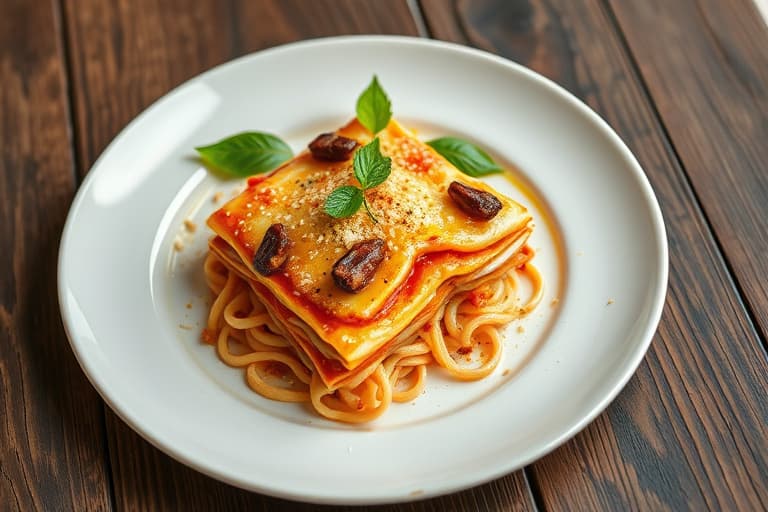 Alfredo kyllinglasagne-ruller