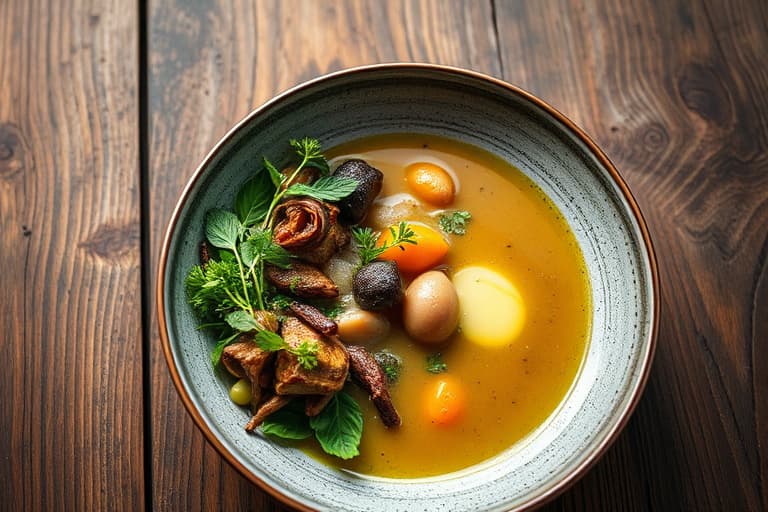 Perfekt kylling- og grønnsakssuppe