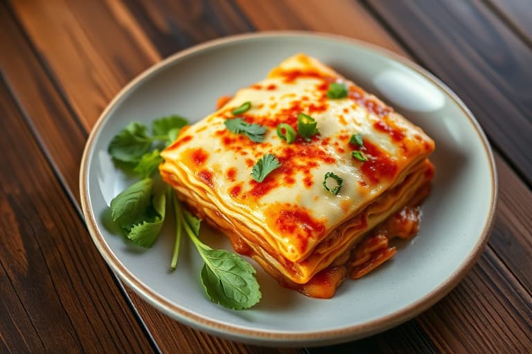 Enchilada-lasagne