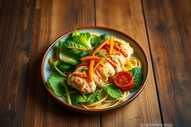 Southern Style Chicken Perlo med Andouille-pølse