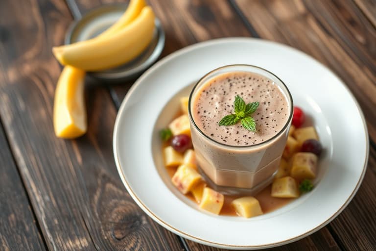 Melkefri gresskar-krydder-smoothie