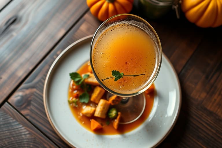 Pumpkin-Spiced Martini