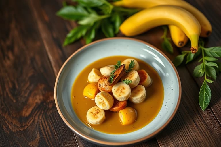 Bananis-saus til iskrem