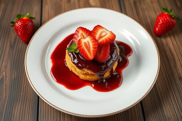 Sjokoladestrawberry 'Shortcake'