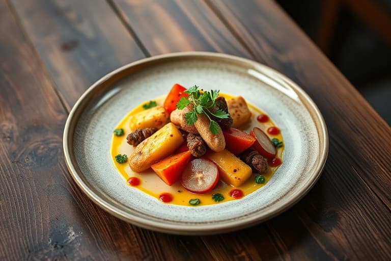 Karamell- og eplegelé-shots