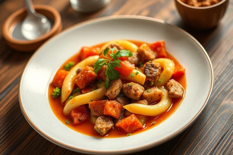 Familiepiknik med makaronisalat