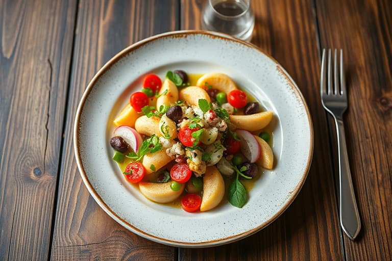 Southwest kylling- og maisbrødsalat