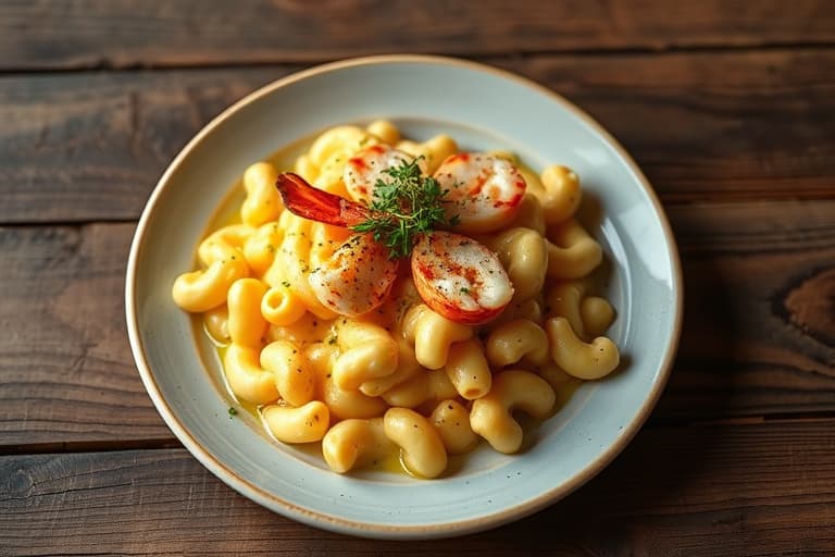 Gooey Lobster Mac and Cheese
