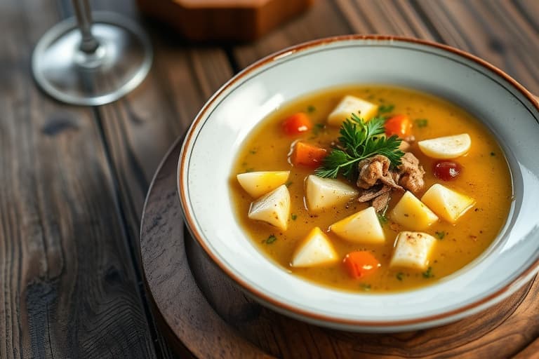 Å-So-God Kylling- og Grønnsakssuppe