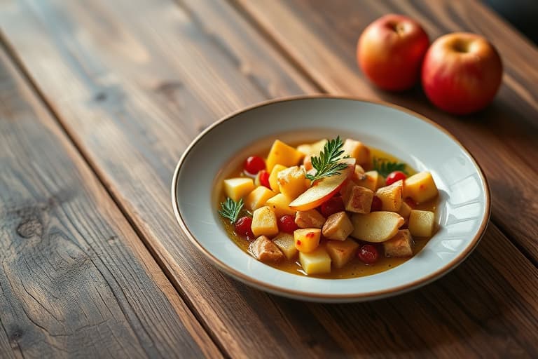 Søtpotet- og appelsinsalat