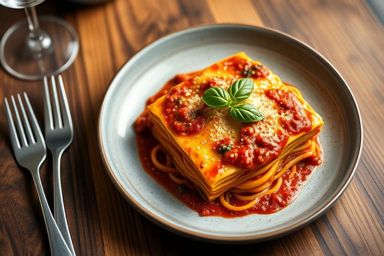 Lasagne alla Bolognese smakfull