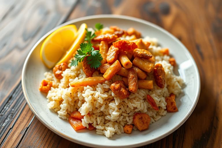 Sitronpai med Rice Chex®-bunn