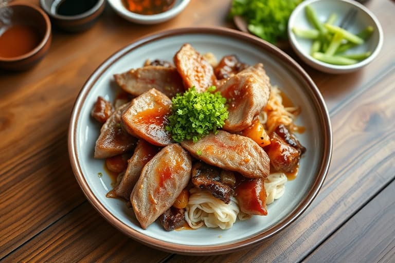Daeji Bulgogi (svinekjøtt Bulgogi)