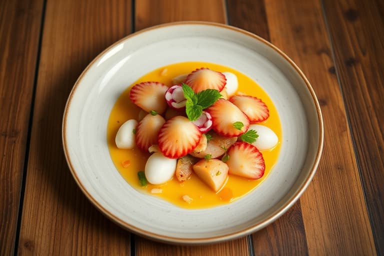 Blåbær og lychee-nytelse