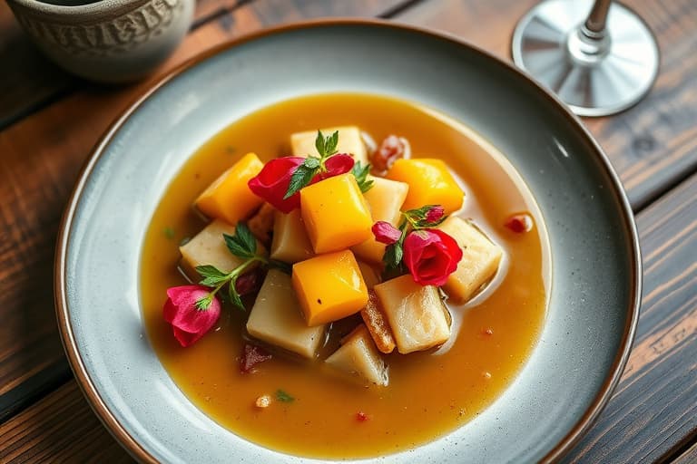 Tante Judis påskepinjekraftsaus med ananas og rosiner