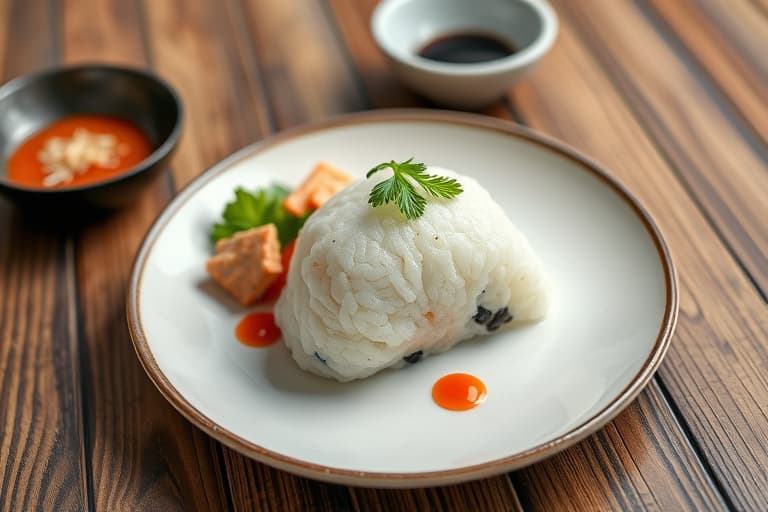 Enkle onigiri (japanske riskuler)