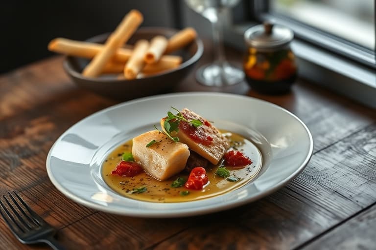 Enkel varm og sur suppe