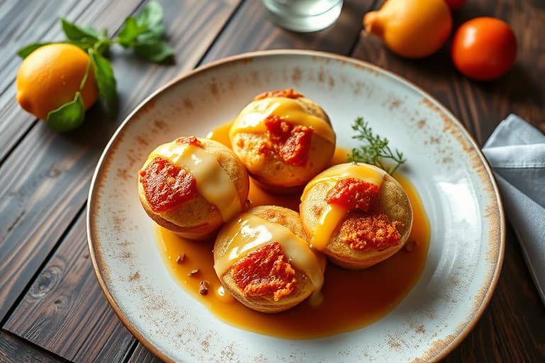 Ferske kirsebær- og sitronmuffins