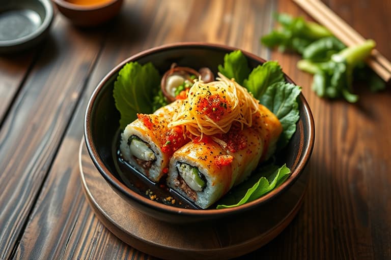 Dekonstruert California Roll Bowl