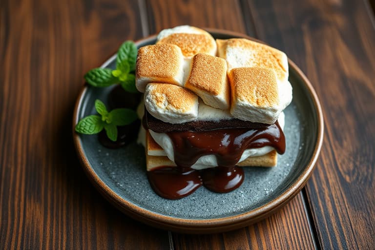 Mint sjokolade S'mores