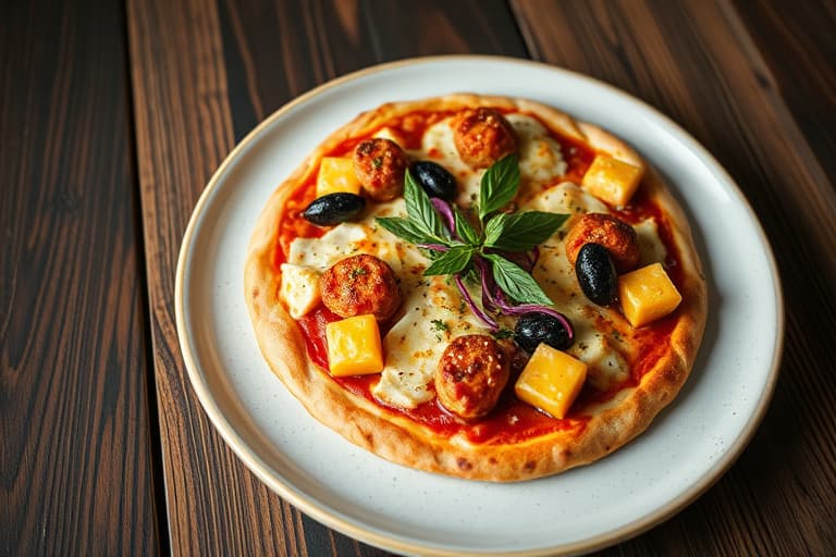 Glutenfri pizzabunn eller flatbrød