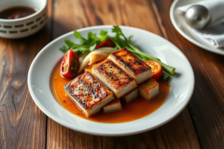 Bare stekte kamskjell