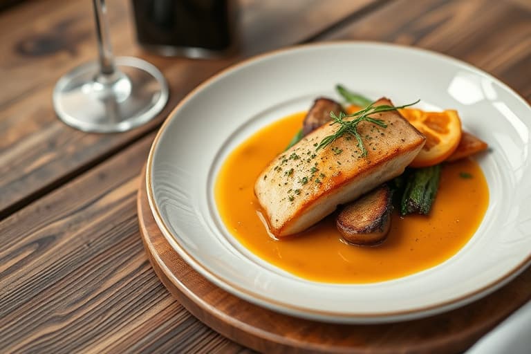 Enkel stekte kamskjell