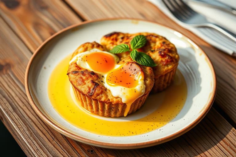 Faktisk sunne morgenkårmuffins