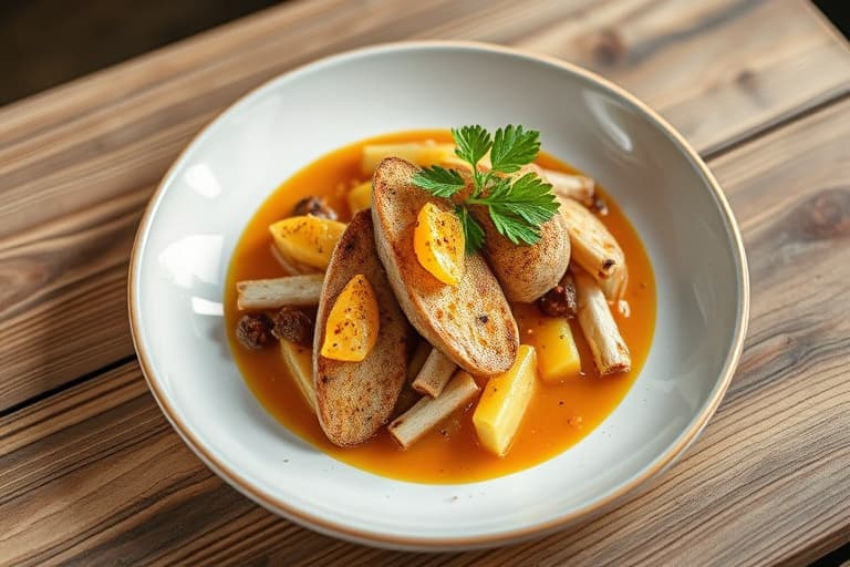 Aprikos-ingefær-smuldrebars med havre (uten gluten)