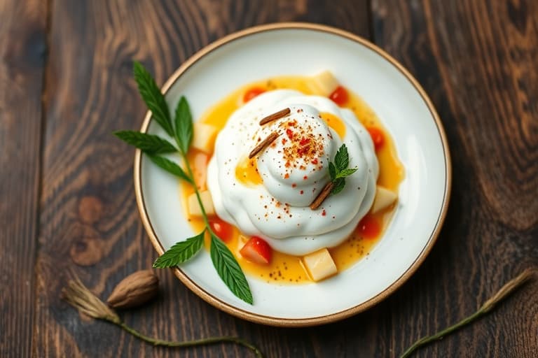 Pina Colada frossen yoghurt