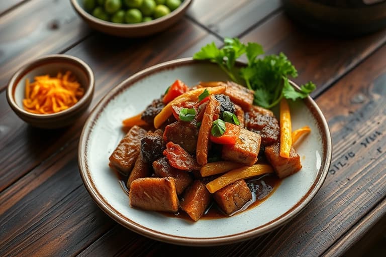 Paleo slow cooker teriyaki kylling