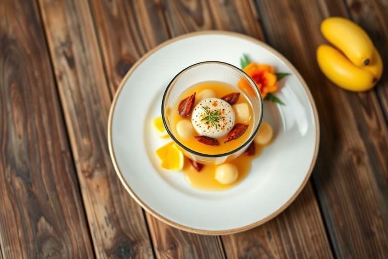 Aldrende eggekrem-cocktail