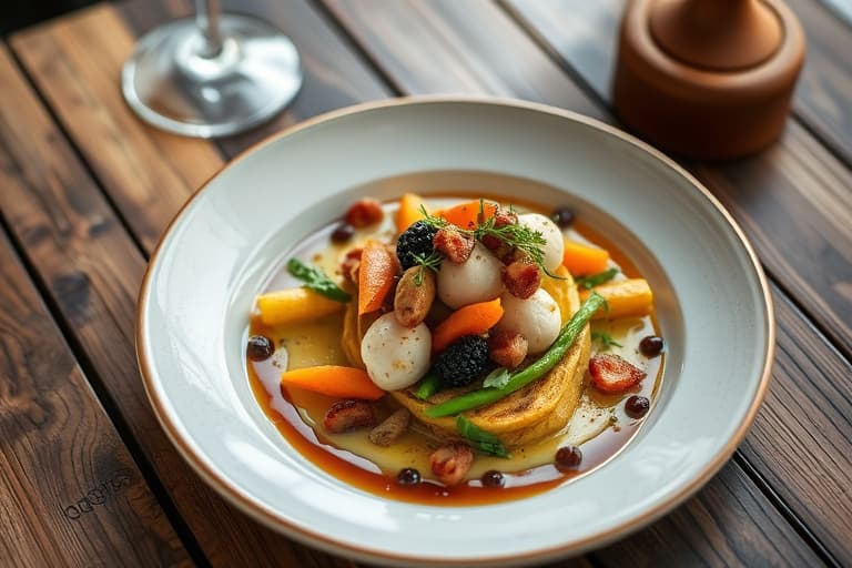 Kylling med pekannøtt-kruste og druer