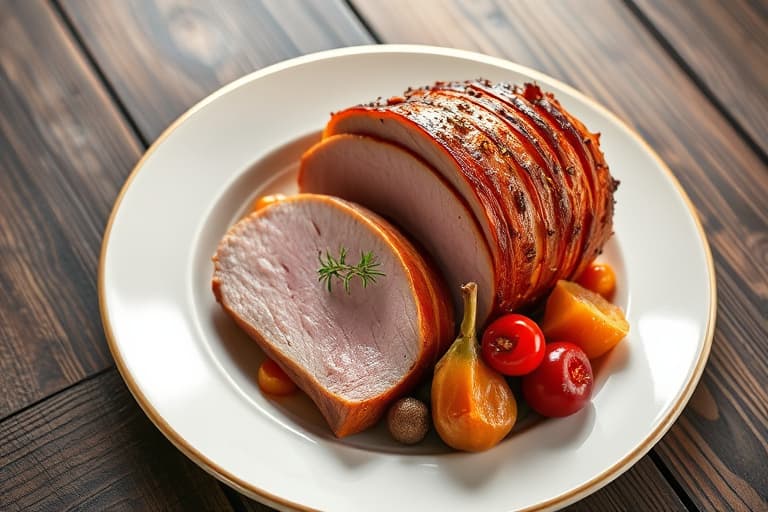 Fruity Holiday Ham