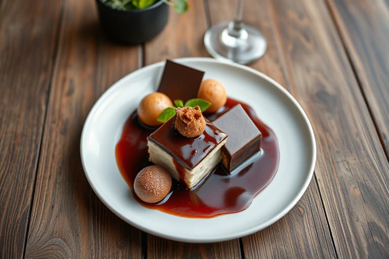 Sjokolade- og marsipankjeks