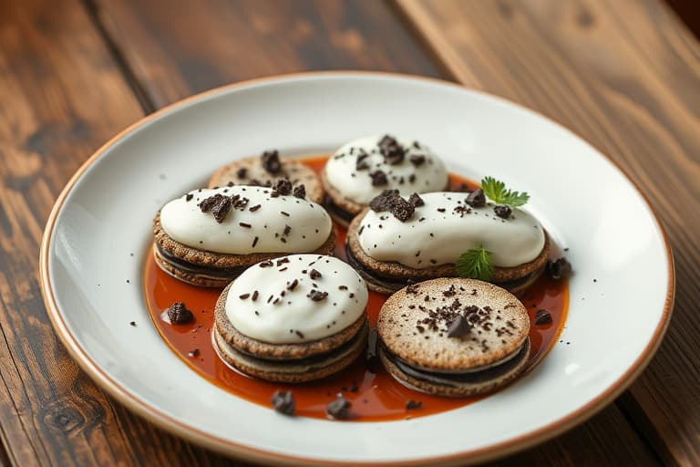 Enkle hvite sjokolade-oreo®-trøfler